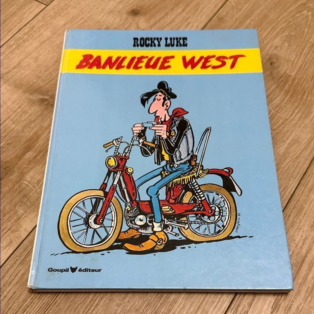 Rocky Luke Banlieue West Comic Book